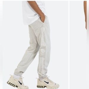 Grey skeleton sweatpants